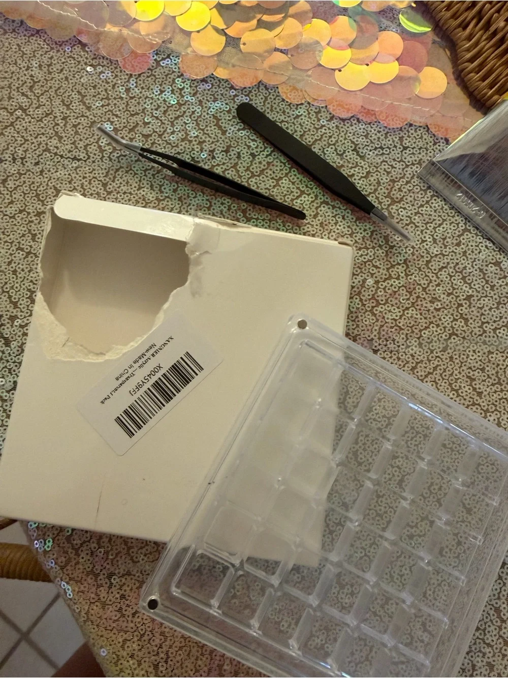 N/A clear plastic